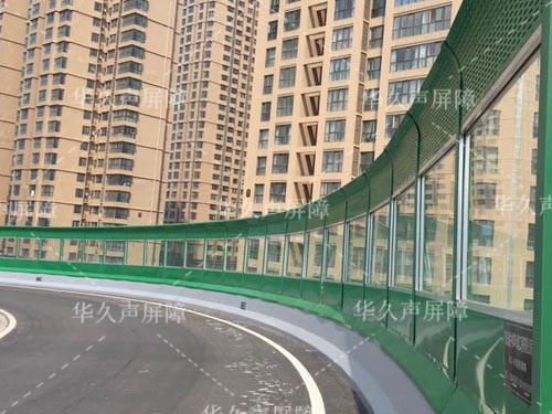 顶部弧形声屏障